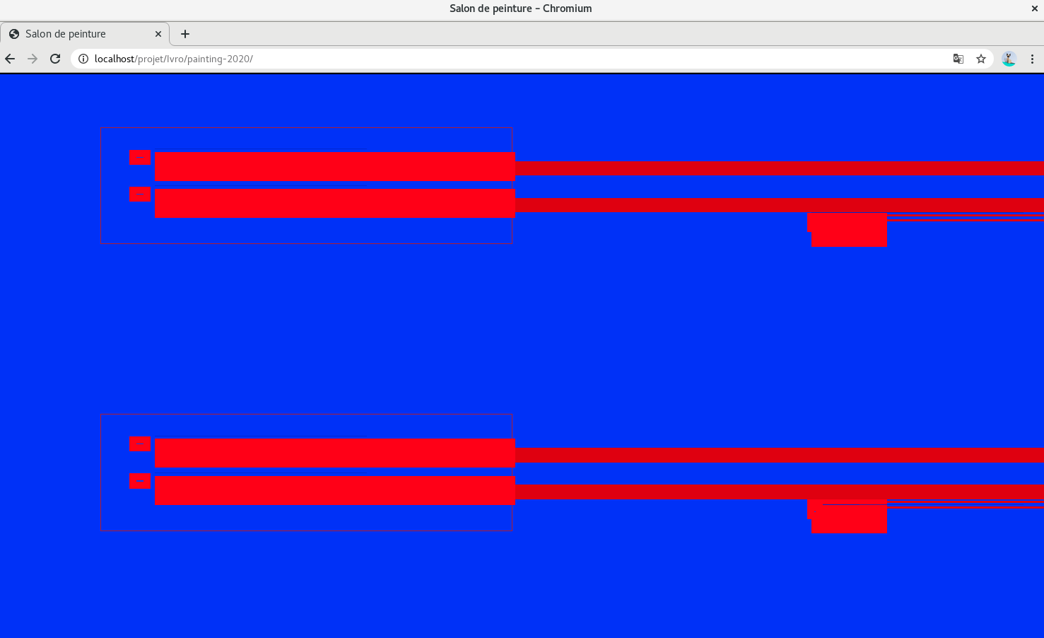Expérimentation painting club 2019